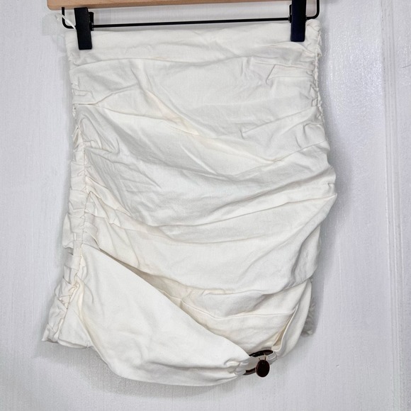 NWT ZARA RUCHED MINI SKIRT‎ Size Small Medium 3354/660/712 Bloggers Favorite - Picture 9 of 14